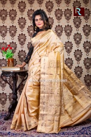 Baluchari Silk Saree of rare shade