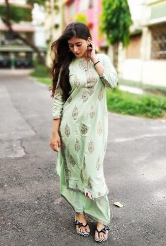 Kurti Palazzo Set of Pure Cotton - Rapurnas